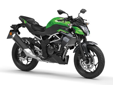 Motocykl Kawasaki Z125 zelená / 2026