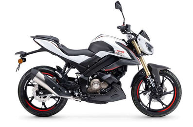 Motocykl QJMOTOR SRK 125 S - bílá Motocykl QJMOTOR SRK 125 S - bílá