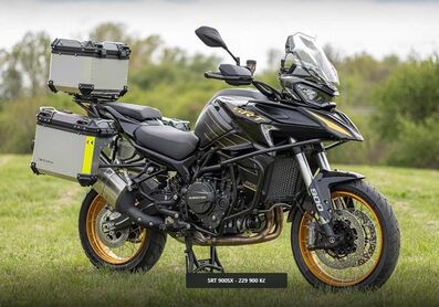 Motocykl QJMOTOR SRT 900SX - černá - SADA KUFRŮ K MOTOCYKLU ZDARMA