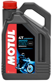 Motul 3000 4T 20W50 4L Motul 3000 4T 20W50 4L
