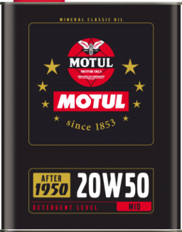Motul Classic Motor Oil 20W50 2L Motul Classic Motor Oil 20W50 2L