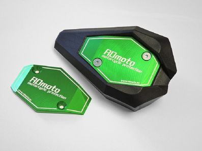 Padací slidery na rám motocyklu