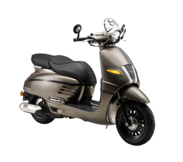 Peugeot Django 125i Cafe Racer - Lichen Grey Peugeot Django 125i Cafe Racer - Lichen Grey