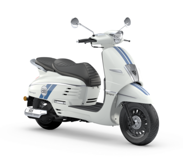 Peugeot Django 125i  Sport - Milky White + HELMA ZDARMA