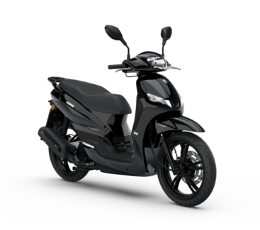 Skútr Peugeot Kisbee M 125 Jet Black + HELMA ZDARMA