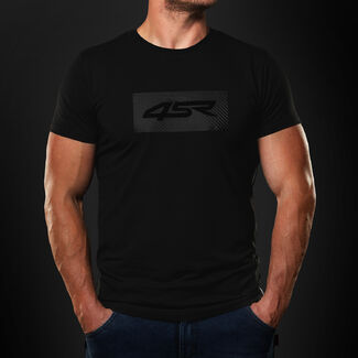Tričko 4SR Logo Carbon Black