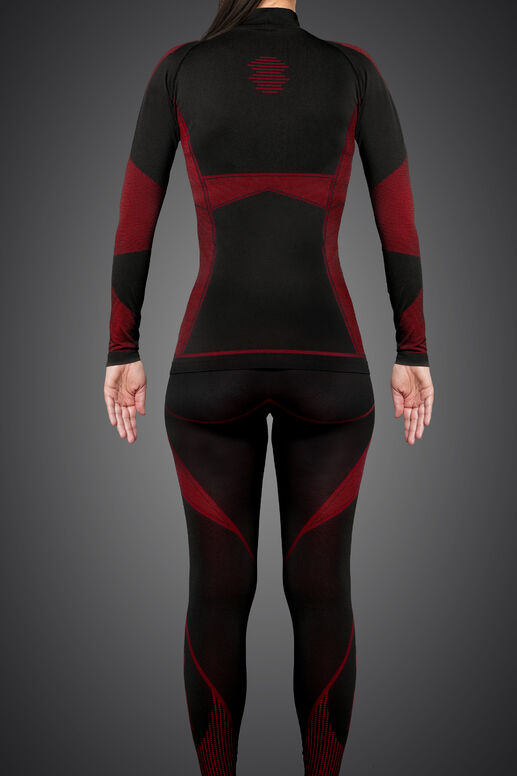 Dámské funkční triko Ladies Seamless Shirt Red