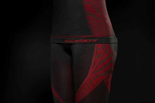 Dámské funkční kalhoty Ladies Seamless Pants Red