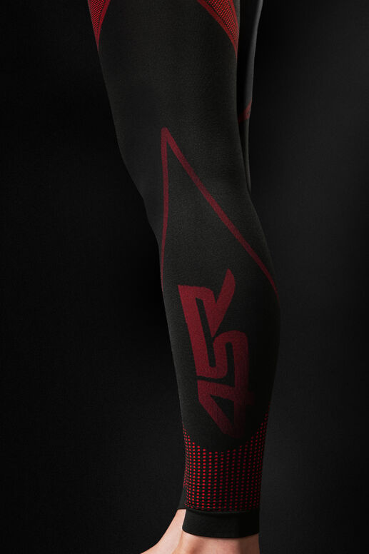 Dámské funkční kalhoty Ladies Seamless Pants Red