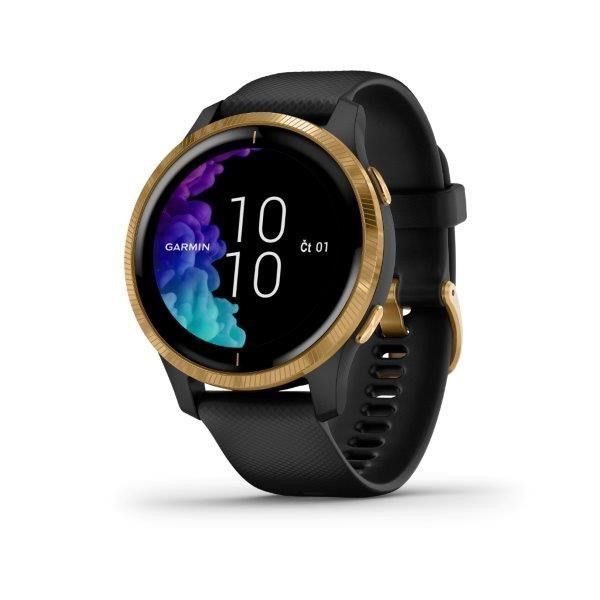 Garmin Venu Gold / Black Band
