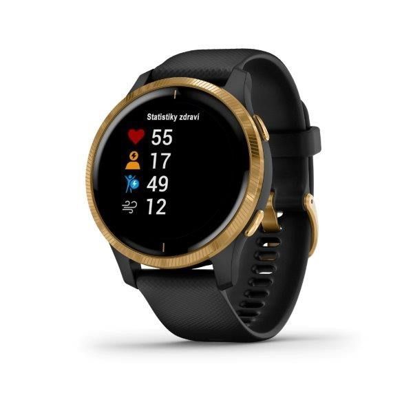 Garmin Venu Gold / Black Band
