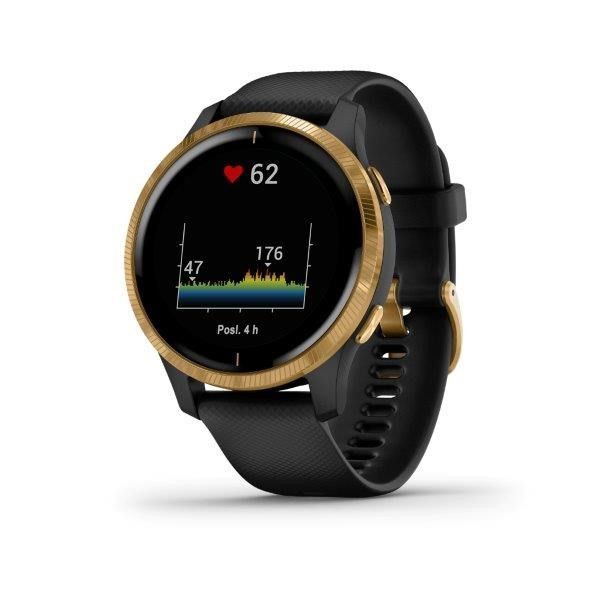 Garmin Venu Gold / Black Band