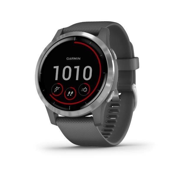 Garmin vívoactive4 Silver, Gray Band