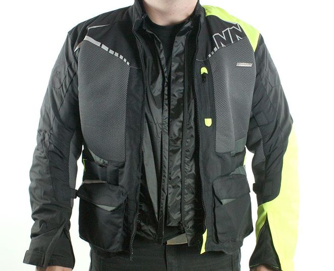 Bunda Nazran Florida black/fluo