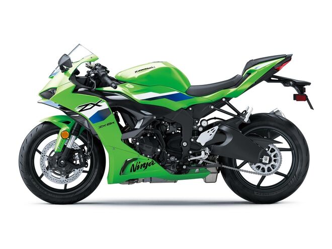 Motocykl Kawasaki Ninja ZX-6R KRT zelená / 2026 Motocykl Kawasaki Ninja ZX-6R KRT zelená / 2026