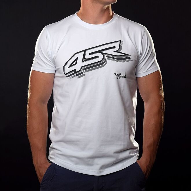 Tričko 4SR Logo White