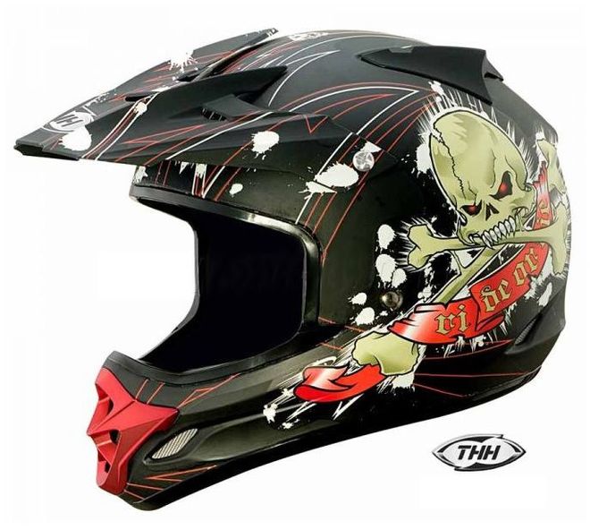 Helma THH TX-22 Matte Skull
