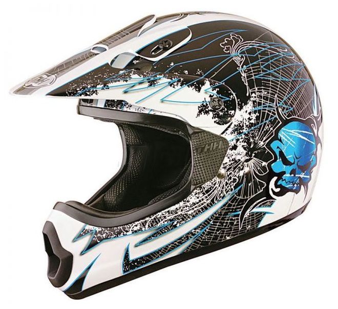 Helma THH TX-10 Skull – modrá