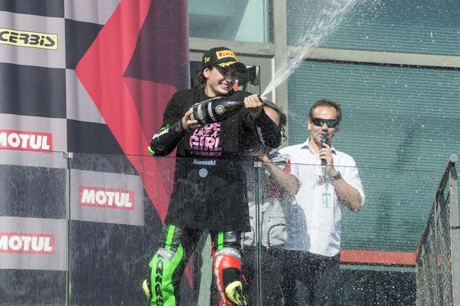 Tričko Kawasaki Ana Carrasco World Champion
