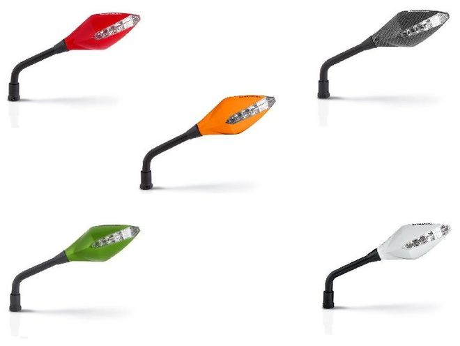 Zrcátka Barracuda STREET INDICATOR - barevná Zrcátka Barracuda STREET INDICATOR - barevná