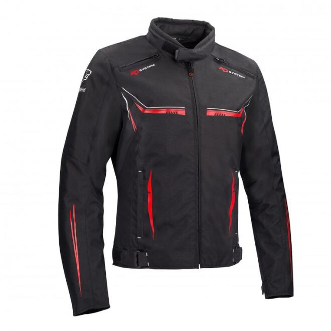 Bunda Bering Ross black/red