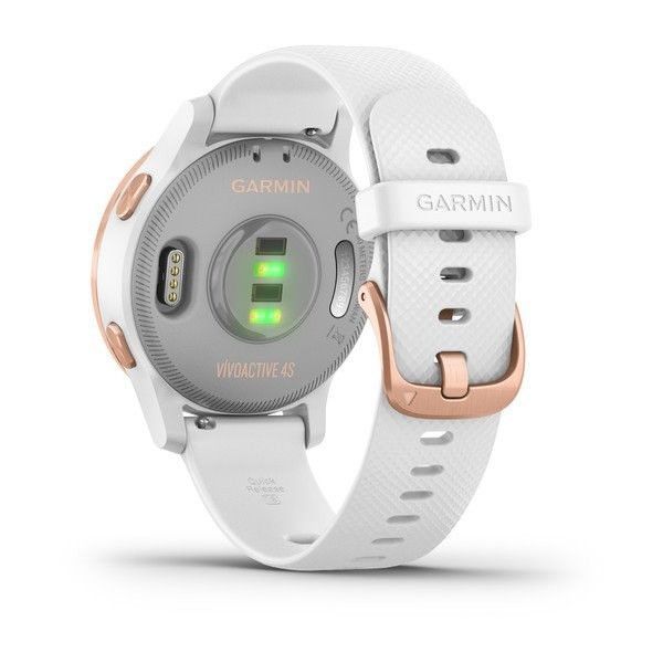 Garmin vívoactive4S RoseGold, White Band