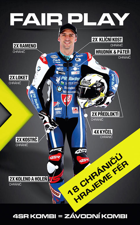 Kombinéza 4SR Racing Replica Ellison Kombinéza 4SR Racing Replica Ellison