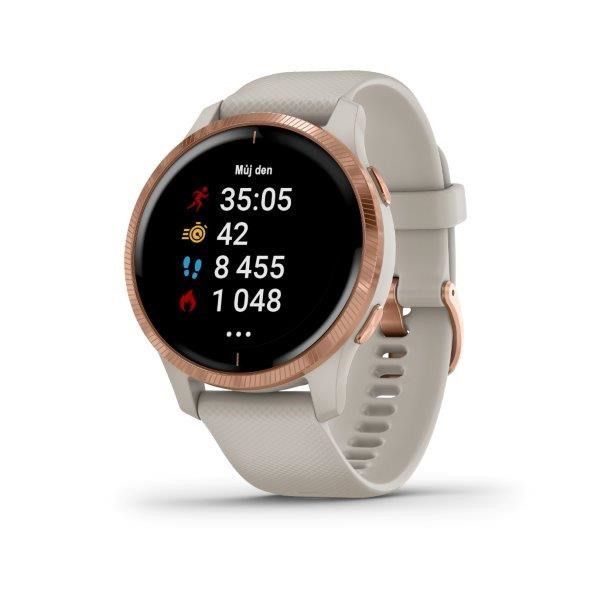 Garmin Venu RoseGold / Sand Band