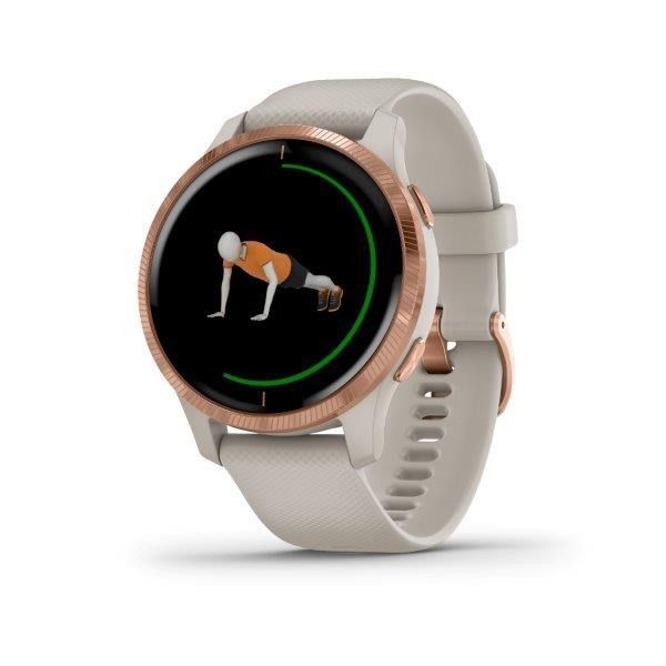 Garmin Venu RoseGold / Sand Band