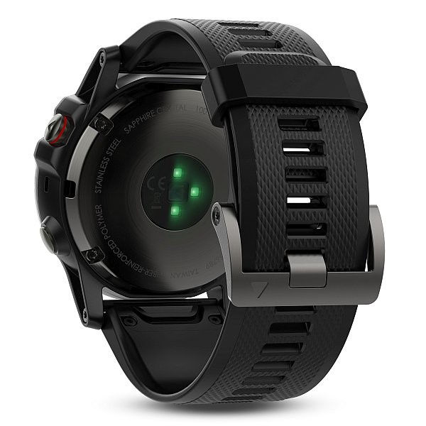 Garmin fenix5X Sapphire Gray Optic, Black band Garmin fenix5X Sapphire Gray Optic, Black band