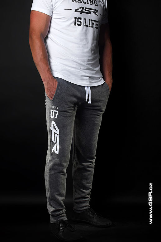 4SR tepláky šedé 4SR tepláky šedé