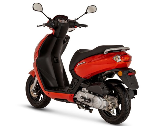 Skútr Peugeot Kisbee 50i 4T Active / Cherry Red Skútr Peugeot Kisbee 50i 4T Active / Cherry Red