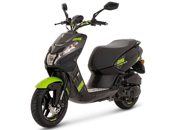 Skútr Peugeot Streetzone 50i 4T Naked 10'' / Fluo Apple Green