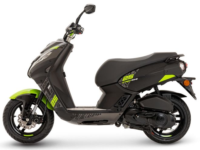 Skútr Peugeot Streetzone 50i 4T Naked 10'' / Fluo Apple Green
