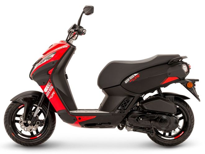 Skútr Peugeot Streetzone 50i 4T 10'' / Flat6 Red