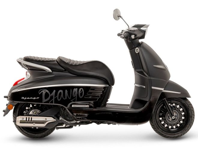 Skútr Peugeot Django 125i Dark - Mad Black