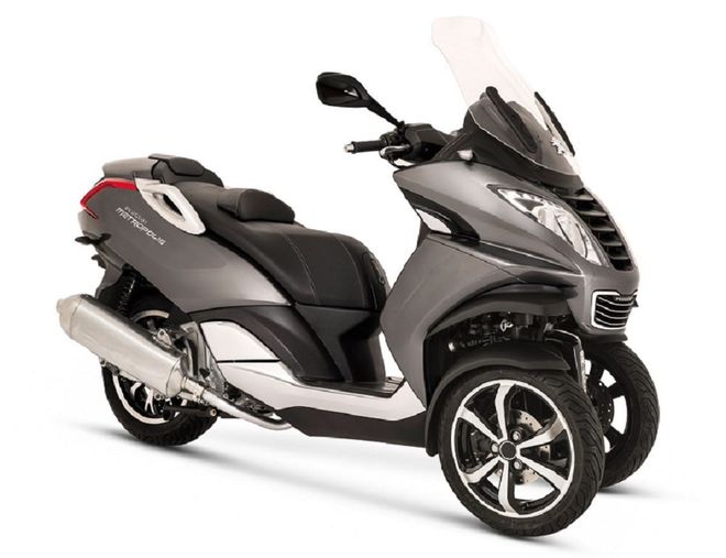 Skútr Peugeot Metropolis Allure 400i ABS / Snow White - KUFR + NOSIČ V CENĚ 7.780,- Kč ZDARMA