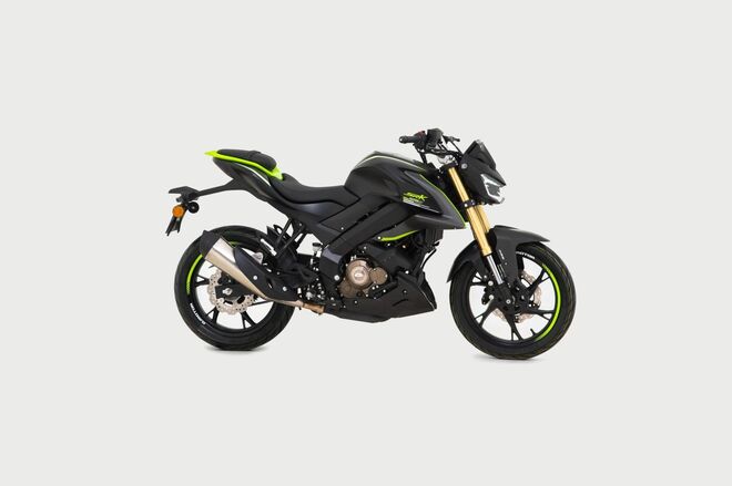 Motocykl QJMOTOR SRK 125 S - černá Motocykl QJMOTOR SRK 125 S - černá