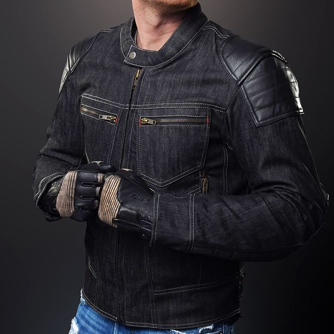 Bunda 4SR Rowdie Denim Jacket Black