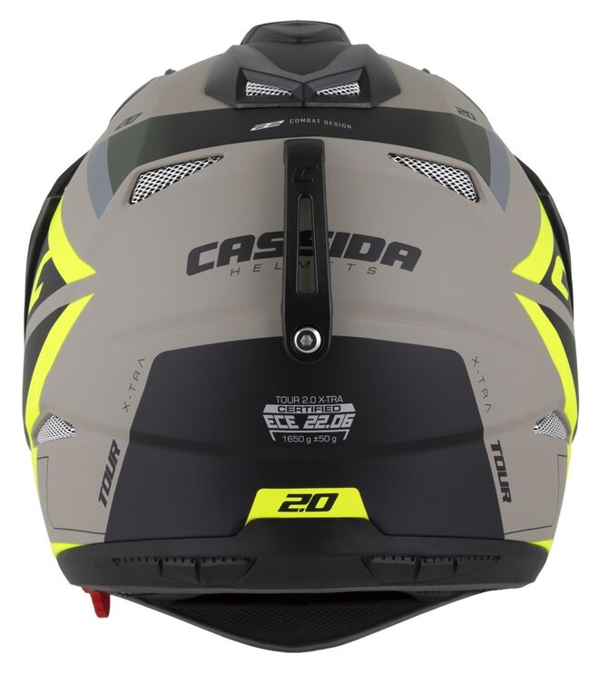 Helma Cassida Tour 2.0 X-tra písková matná-žlutá fluo-černá