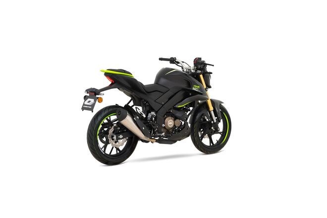 Motocykl QJMOTOR SRK 125 S - černá Motocykl QJMOTOR SRK 125 S - černá