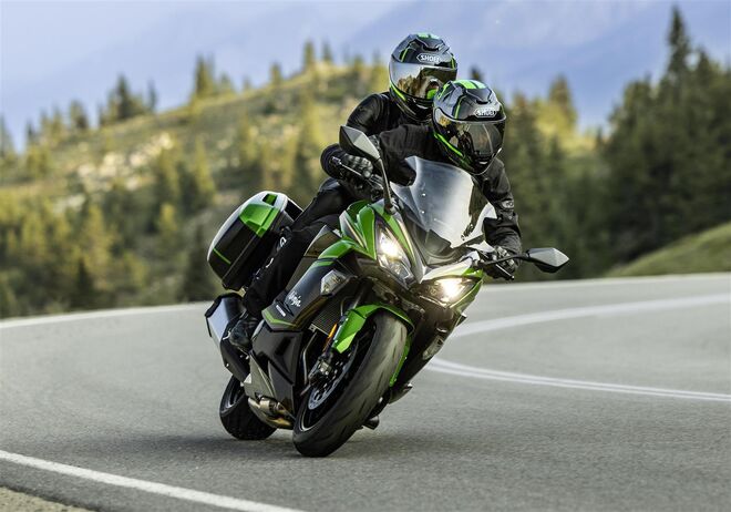 Motocykl Kawasaki Ninja 1100SX SE zelená / 2025 Motocykl Kawasaki Ninja 1100SX SE zelená / 2025