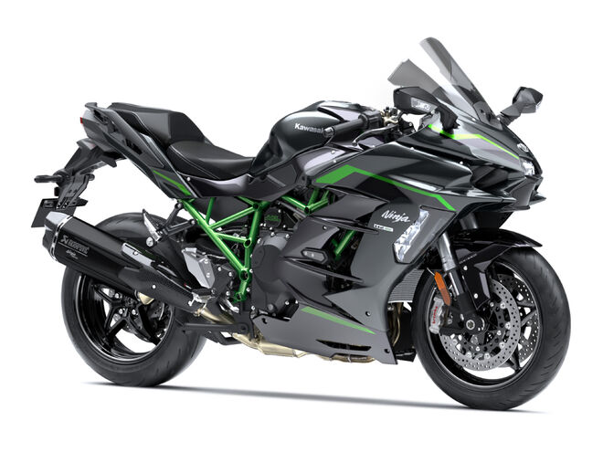 Motocykl Kawasaki Ninja H2 SX SE - šedá / 2027