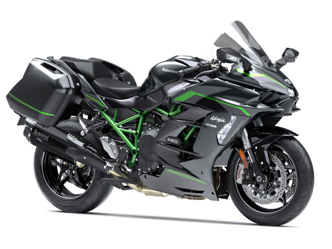 Motocykl Kawasaki Ninja H2 SX SE - šedá / 2027