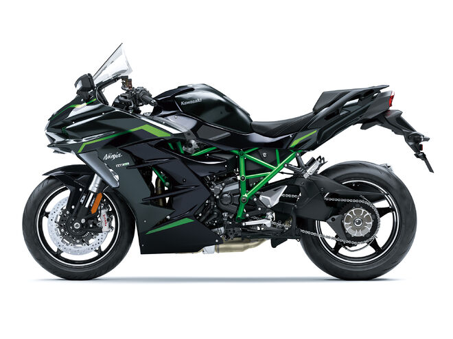 Motocykl Kawasaki Ninja H2 SX SE - šedá / 2027