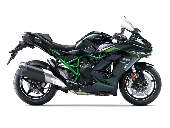 Motocykl Kawasaki Ninja H2 SX SE - šedá / 2027