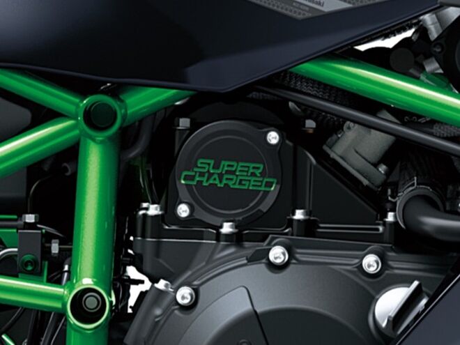 Motocykl Kawasaki Ninja H2 SX SE - šedá / 2027