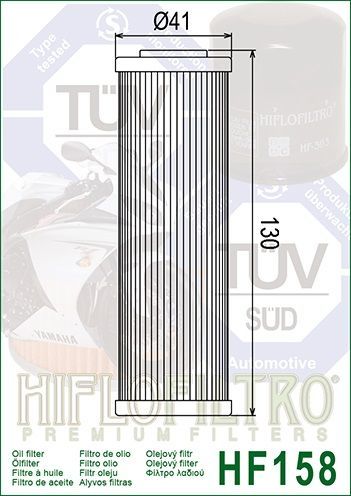 Olejový Filtr Hiflo Filtro HF 158