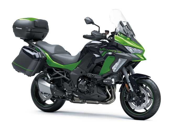 Motocykl Kawasaki Versys 1100 SE zelený / 2027