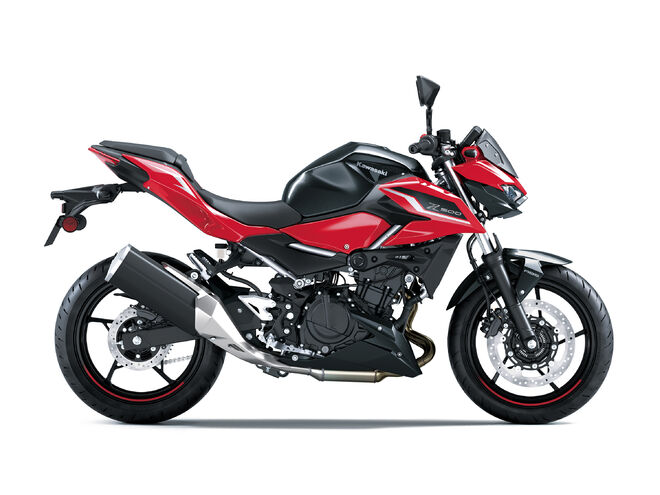Motocykl Kawasaki Z500 SE červená / 2027